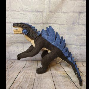 Vintage Godzilla Movie Poseable Vinyl Head Plush Body Toho 1998 Equity Toys
